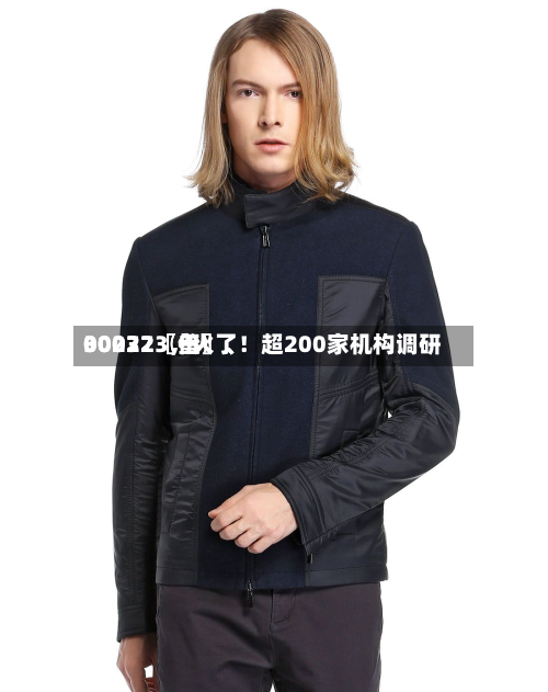 00072〖伍〗	、30032〖叁〗、002273，火了！超200家机构调研-第2张图片