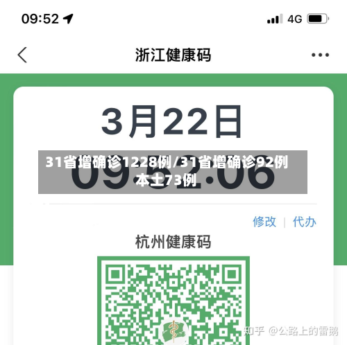 31省增确诊1228例/31省增确诊92例本土73例