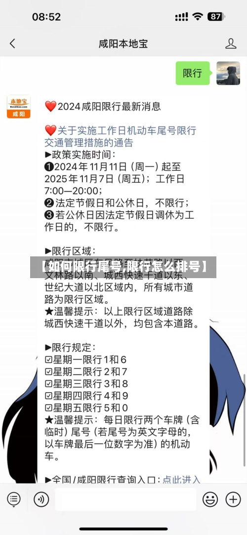 【如何限行尾号,限行怎么排号】-第3张图片