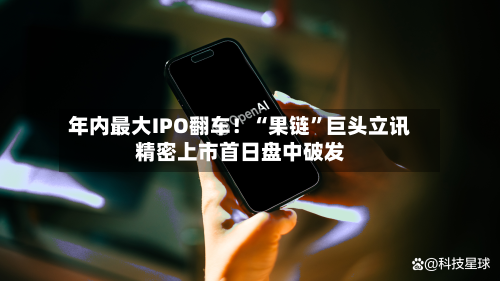 年内最大IPO翻车！“果链”巨头立讯精密上市首日盘中破发-第3张图片