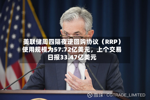 美联储周四隔夜逆回购协议（RRP）使用规模为57.72亿美元，上个交易日报33.47亿美元-第2张图片