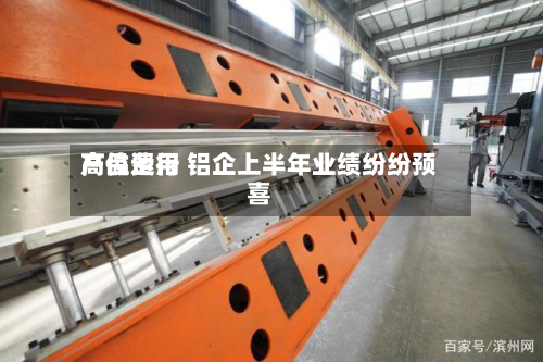 产品费用
高位运行 铝企上半年业绩纷纷预喜-第2张图片