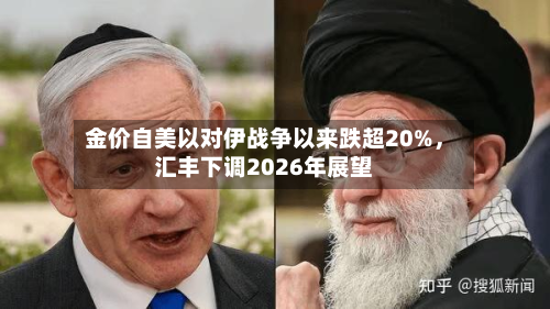 金价自美以对伊战争以来跌超20%，汇丰下调2026年展望-第3张图片