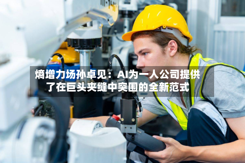 熵增力场孙卓见：AI为一人公司提供了在巨头夹缝中突围的全新范式-第2张图片