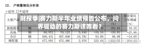财报季|赛力斯半年业绩预告公布	，问界驱动的赛力斯该咋看？-第2张图片