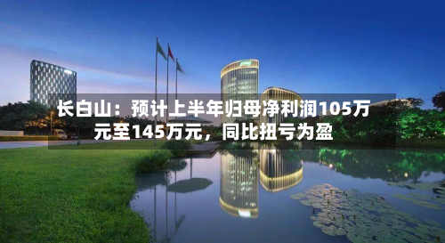 长白山：预计上半年归母净利润105万元至145万元，同比扭亏为盈-第2张图片