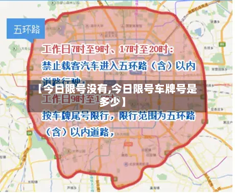 【今日限号没有,今日限号车牌号是多少】-第3张图片