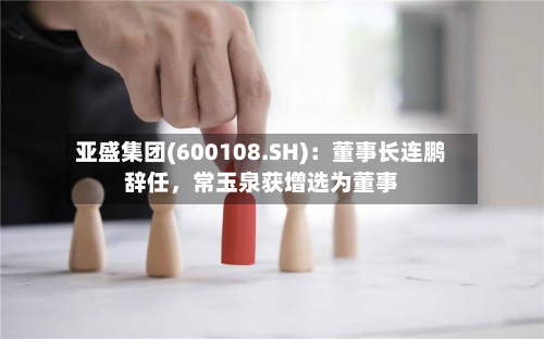 亚盛集团(600108.SH):董事长连鹏辞任,常玉泉获增选为董事