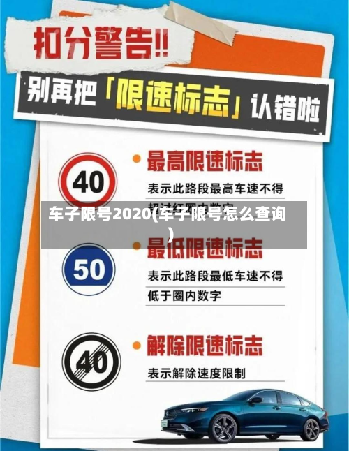 车子限号2020(车子限号怎么查询)-第3张图片