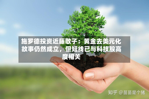施罗德投资近藤敬子：黄金去美元化故事仍然成立，但短线已与科技股高度相关
