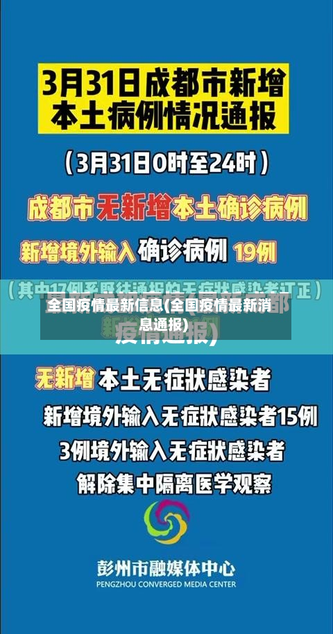 全国疫情最新信息(全国疫情最新消息通报)