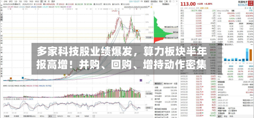 多家科技股业绩爆发，算力板块半年报高增！并购、回购、增持动作密集-第2张图片