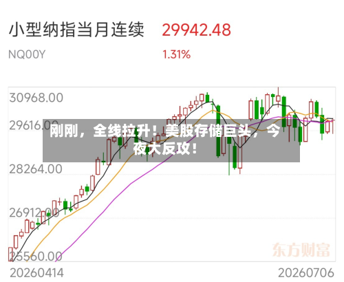 刚刚，全线拉升！美股存储巨头	，今夜大反攻！-第2张图片