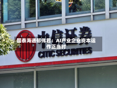 国泰海通郁伟君：AI产业企业资本运作正当时