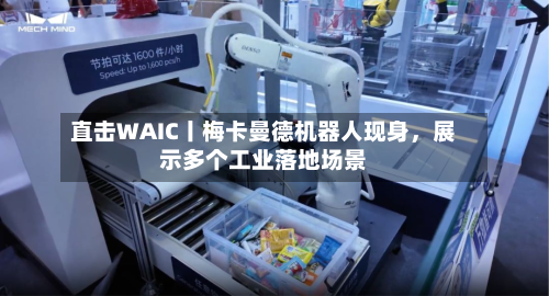 直击WAIC丨梅卡曼德机器人现身	，展示多个工业落地场景-第3张图片