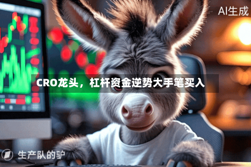 CRO龙头，杠杆资金逆势大手笔买入-第2张图片