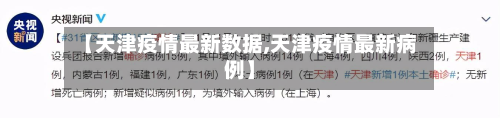 【天津疫情最新数据,天津疫情最新病例】