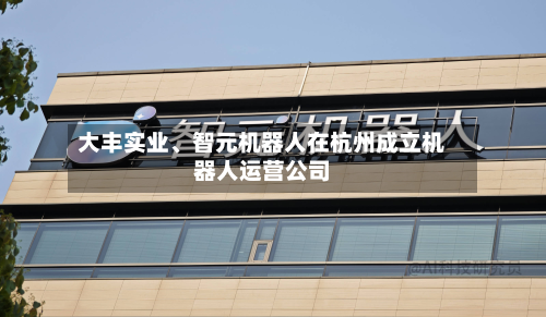 大丰实业、智元机器人在杭州成立机器人运营公司-第2张图片