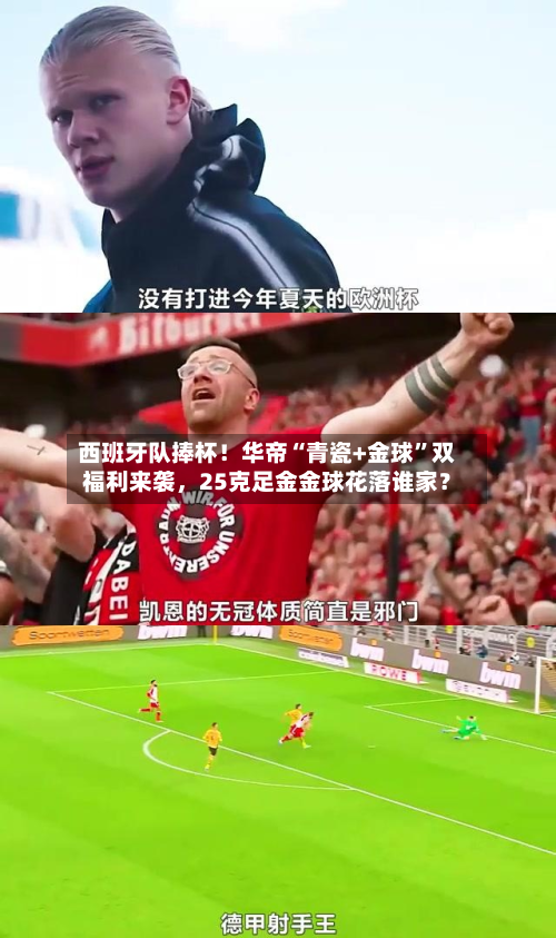 西班牙队捧杯！华帝“青瓷+金球	”双福利来袭，25克足金金球花落谁家？-第2张图片