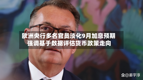 欧洲央行多名官员淡化9月加息预期 强调基于数据评估货币政策走向-第3张图片