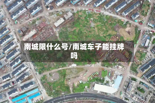 南城限什么号/南城车子能挂牌吗-第2张图片