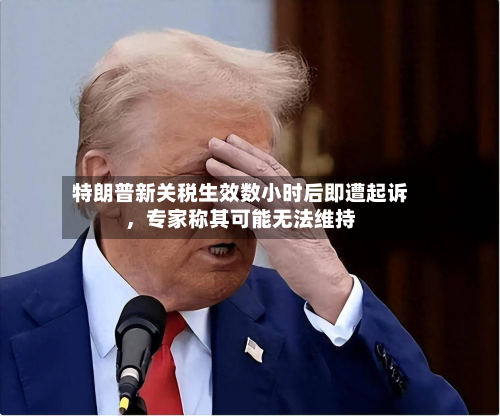 特朗普新关税生效数小时后即遭起诉	，专家称其可能无法维持-第2张图片