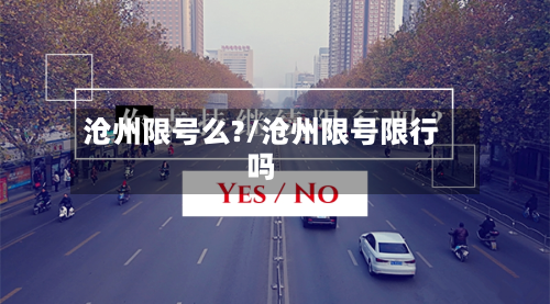沧州限号么?/沧州限号限行吗